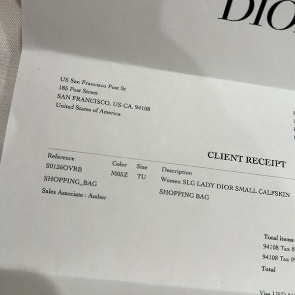 Lady Dior small Cardholder - Picture 5 of 5